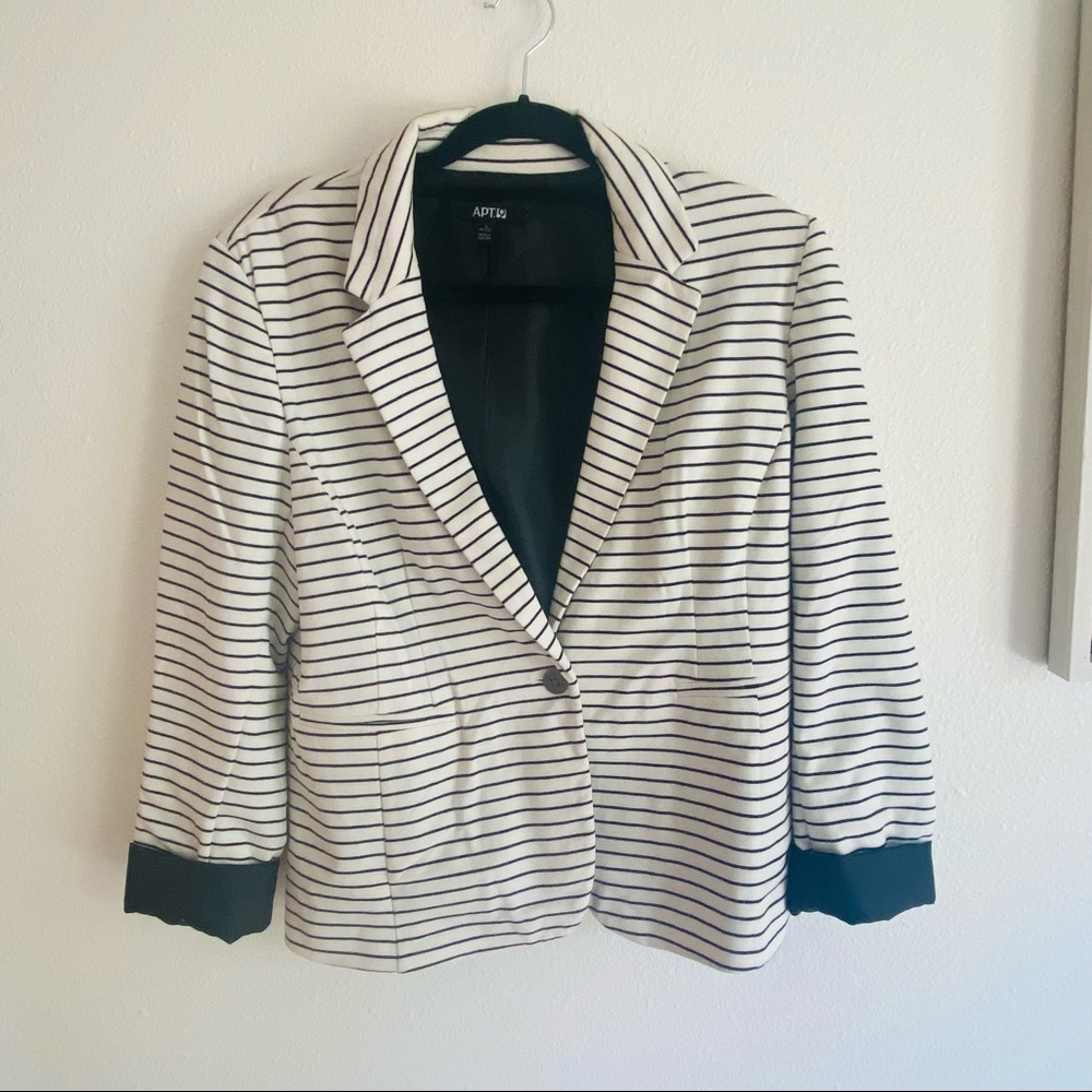 Apt. 9 Striped Blazer